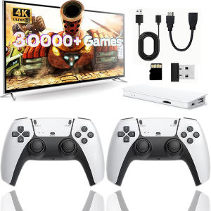 30000 video game M15 4k pro game stick 64g console 2.4g double wireless 4k controller retro game TV stick classic games retro