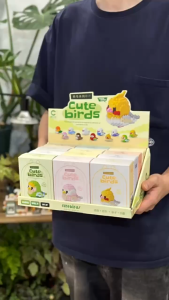 เซตนกบล็อกจิ๋ว หลากสี สุดคิ้วท์ ของเล่นเสริมพัฒนาการ และตกแต่งบ้านM3201