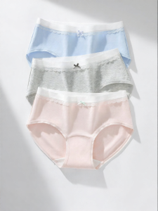 Secret World | Cute and Breathable Antibacterial Lace Student Triangle Underwear