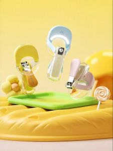 Taoqibaby | Glowing Safety Prevent Pinching Splash Nail Clipper
