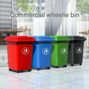 ABEPC | Thùng Rác Siêu Lớn Cho Nhà Hàng Thương Mại 240L