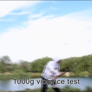 Hantu Tua Joran Pancingan Ringan 5.85m Joran Pancing Telescopic Kaku Fishing Rod