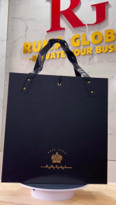 [HĐ] Hộp đựng hai chai rượu vang da PU kèm 2 ly thủy tinh cao cấp