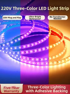 OUYIRUI | Color Changing Waterproof Self-Adhesive LED Linear Light 220V
