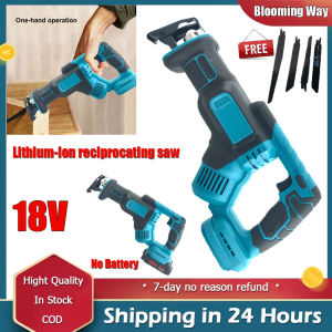 Hot Sales Makita Cordless Reciprocating Saw Electric for Wood Metal Cutting with Battery Chain Saw Adjustable Speed Portable Multi-Function Gardening Tool Waterproof