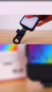 Selfie Photography Kit LED Ring Light Live Shooting Mobile Phone Tiktok Live Stream Light Vlog Video Maker Kit LED Fill Light Phone Three Color Adjustment With Clip
