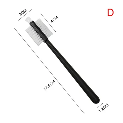 2Pcs Plastic Cleaning Brush Clean Narrow Brush Long Handle Milk Bottle Glass Tube Cleaning Pan Bowl Brush Home Kitchen Tools