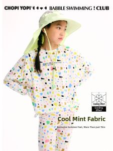 chopiyopi | Girl Sun Protection Cooling Long Sleeve T-Shirt