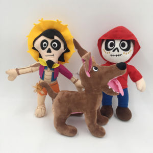 Movie COCO Pixar Plush Toys 30cm Miguel Hector Dante Dog Death Pepita Stuffed Plush Toys Soft Toy Doll for Children Kids Gifts