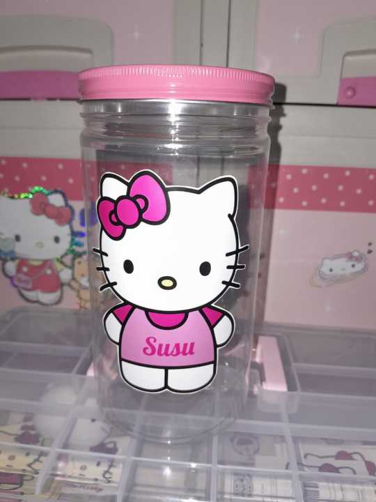 tempat susu hello kitty 1000ml ( 1 Liter ) | Lazada Indonesia