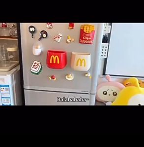 Rak Magnet Kulkas Serbaguna & Aksesori Penyimpanan Magnetik