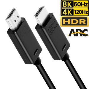 Cáp HDMI 2.1 Chính Hãng OEM 1.5M Dành Cho Xbox Series X/S PS5 8K 60Hz 4K 120Hz HDR 10 E-Arc CEC - Kết Nối Chơi Game Tốc Độ Cao