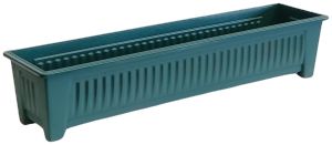 กระถาง กระถางต้นไม้ กระถางรางยาว ขนาด 33 นิ้ว สีเขียวเข้ม 5 ใบ ชิ้น อัน