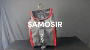 Prodigo * Tas Olahraga Multifungsi Samosir full  hitam | Tas Sepatu Futsal | Tas Olahraga | Tas Sepeda | Tas Shoe Pouch | Shoes Bag