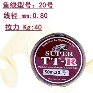 Invisible Super Strong Tensile Visualized Colore-changing Nylon Thread Fishing Line Main Line Soft Sub Line for Outdoor Camping Travelgear