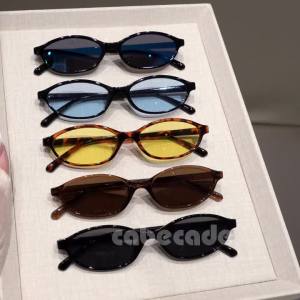 Retro Trendy Narrow Sunglasses Womens 90s Small Square Frame Fashion Glasses Lightweight Shades Leopard Sun Glasses