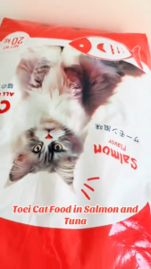 20kg Toei Cat Premium Dry Food All Stages Adult Kitten Enhanced Brain Toeicat Cats Pet Essentials