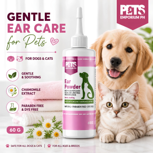 Pawfect Ear Powder - Natural Pet Ear Cleaner for Dogs and Cats - Pet Ear Cleaner Pet Ear Care