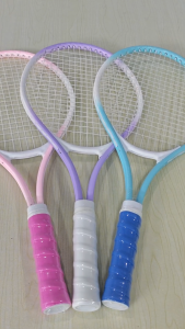 27 Inch Lightweight Tennis Racket for Children Beginners Boys Girls-Equipped with Pre-Worn Tennis Gear for Training