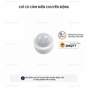 Cảm Biến Chuyển Động Thông Minh Zigbee 24G Radar Phát Hiện Sự Hiện Diện Của Người 120 ° Góc Phát Hiện TUYA Tương Thích Với Hệ Thống Tự Động Hóa Nhà Thông Minh