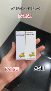 Interlac Probiotik Drops 5ml - Menjaga Kesehatan Saluran Pencernaan Bayi dan Anak 5 ml