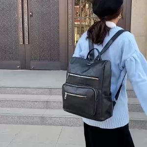 BLAUGRANA.ID // BAYAR DITEMPAT {COD} LAGI VIRAL!!! TAS RANSEL KULIT WANITA TERBARU 2023 TAS RANSEL KULIT WANITA IMPORT TAS RANSEL KULIT WANITA FASHION KOREA TAS RANSEL KULIT WANITA KEKINIAN TAS RANSEL KULIT WANITA SEKOLAHKULIAH BAYAR DI TEMAPT { COD }