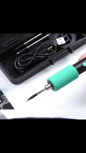 EELHOE | 3 USB Mỏ Hàn Bộ Đầu Hàn Di Động 5V Chạy Bằng Pin Cho Dây Hàn Điện Tử Gia Đình Dự Án Đầu Thay Thế