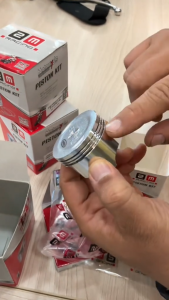 ลูกสูบ SMASH VIVA 110 พร้อมแหวน ขนาด STD-2.00 ใส่ BEST110 อะไหล่มอเตอร์ไซค์คุณภาพสูง