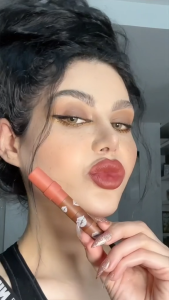 SHEGLAM Mega Lip Stacks Portable 4 In 1 Creamy Matte Brown Lipstick Kit High Pigment Non-Drying Lip Balms Set Lip Tints Makeup Cosmetics