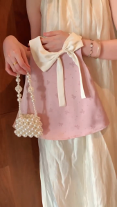 PRINCESS KESLI 1-9 Tahun Girls Dress For Kids Birthday Party Sleeveless Baju Budak Perempuan Childrens Clothes