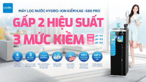 Karofi KAE-S86 PRO – Trạm lọc nước thông minh Hydro-ion kiềm nóng lạnh chuẩn cao cấp