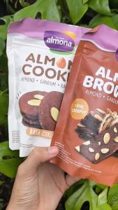 Bumboo Barefood Almona Almond Cookies & Brownies - Snack & Cemilan Sehat | Tanpa Pengawet & Pewarna Bpom