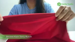 Kain Tory Burch Premium 1 Meter: Bahan Atasan Kemeja & Koko Gamis