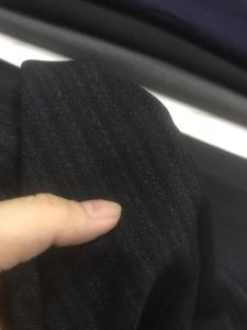 vải quần tây nam dày vừa đứng form màu đen xám _( khổ 1m55) may quần vest comple vv