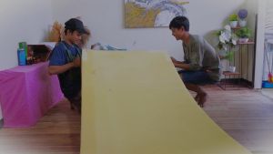 Sprei Resleting Elegan Cover Kasur Busa Jumbo Tebal 20cm LP