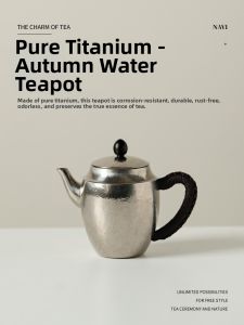 TUOTU | Pure Titanium Tea Pot For Home Use