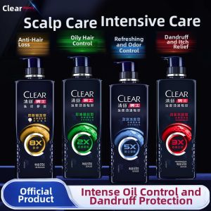 Clear | Dandruff Control Oil Removing Volumizing Invigorating Anti-hairloss Shampoo