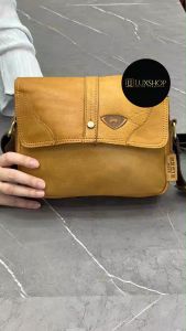 Rush Rider Full Cow Leather Sling Bag Men Shoulder Bag Cross Body Messenger Leather Bag