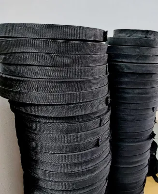 Tali webbing dekorasi tenda panjang 10-20-30-40-50 yard lebar 3cm tebal 2 mm