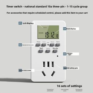 NIOYE | Full Spectrum Side-Emitting Timer Floor-Standing Home Plant Grow Light