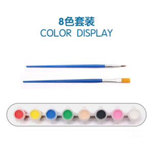 Painted Plaster Doll Coloring White Body Graffiti Painting Handmade DIY Coin Bank Coloring Ceramic Vinyl Dinosaur