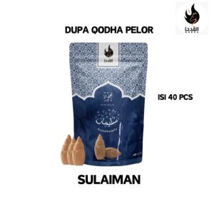 Bukhur QODHA Pelor SULAIMAN Dupa Buhur Kerucut Asap Kebawah Isi 40Pcs