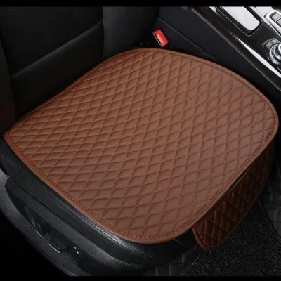 alas jok mobil singgel set bahan premium leather empuk dan mewah untuk jok depan supir