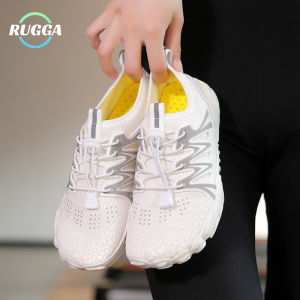 RUGGA 2025 Aldult ใช้ได้ทั้งชายและหญิงรองเท้าออกกำลังกายว่ายน้ำโต้คลื่นชายหาดน้ำใช้ได้ทั้งชายและหญิงยางอเนกประสงค์กันลื่นกันน้ำได้อย่างรวดเร็วเท้าเปล่าแห้งเร็วว่ายน้ำกลางแจ้งยิมลุยน้ำยิมรองเท้ากีฬาโยคะชายทะเล Aquashoes สำหรับ Aldults