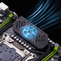 QIYIDA X99 เมนบอร์ดLGA 2011-3 E5 A99 รองรับ 4 ช่องXeon E5 เต็มรูปแบบCPU DDR4 RAMหน่วยความจําUSB3.0 ATX Server. 