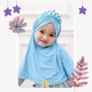 Jilbab Anak Mahkota Princess