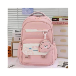 Tas Sekolah Remaja Perempuan SD SMP Tas Anak Sekolah Free Raincover Tas Ransel Wanita Pelajar