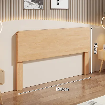 evesigar | Moisture-proof Integrated Floor-standing Solid Wood Headboard