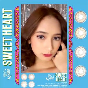 Softlens Normal Living Color SWEETHEART 14.4mm Gratis Tempat Soflens