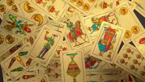 Spanish Playing Cards Original Spanish Cards Briscas Cards Puerto Rico Original Spanish Deck of Cards Mexican Playing Cards [Luxury Gold Foil Classic] [PVC Waterproof] (1 Pack)